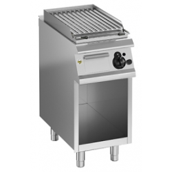 Gratar pe gaz cu roca vulcanica