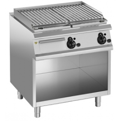 Gratar pe gaz cu roca vulcanica