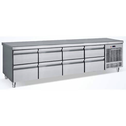 Masa refrigerata cu opt sertare Masa refrigerata cu opt sertare