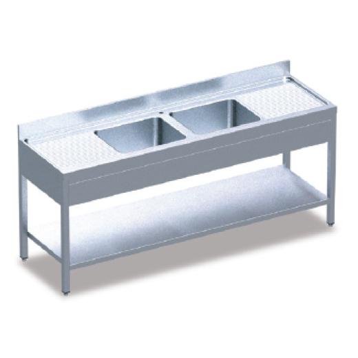 Spalator cu 2 cuve si 2 picuratoare