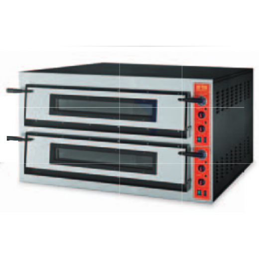 Cuptor pizza electric cu doua vetre, 9+9 pizza 36cm.