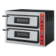 Cuptor pizza electric cu doua vetre, 4+4 pizza 30cm.