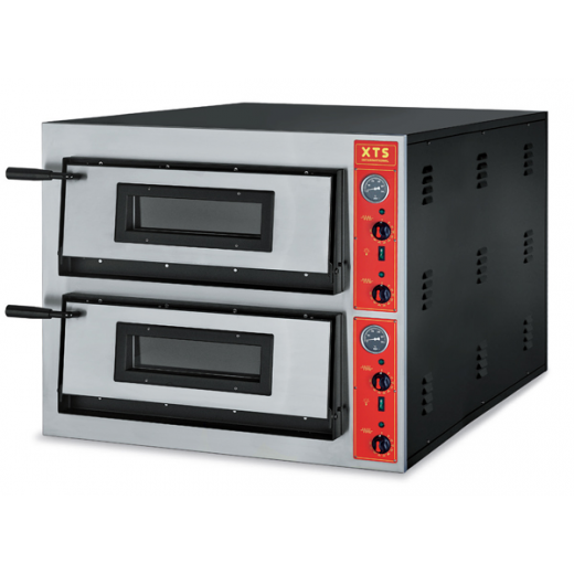 Cuptor pizza electric cu doua vetre, 6+6 pizza cu diam. de 30 cm.