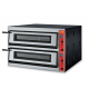 Cuptor pizza electric cu doua vetre, 9+9 pizza cu diam. de 30 cm.