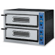 Cuptor pizza electric cu doua vetre, 4+4 pizza de 36 cm.