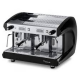 Aparat pentru cafea espresso electronic cu doua grupuri cu dozare volumetrica a cafelei