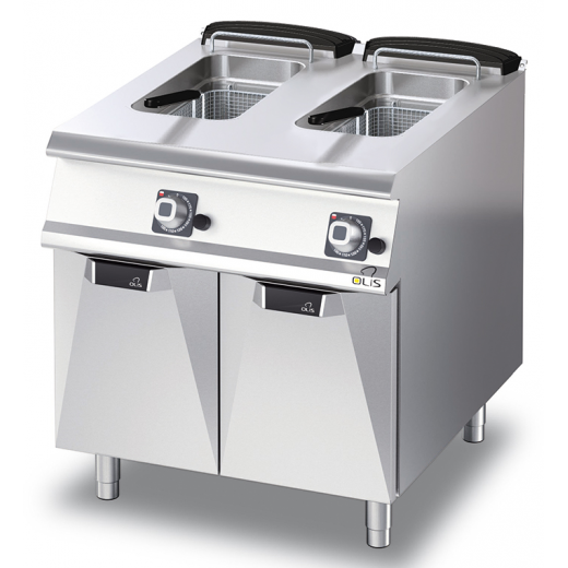 Friteuza pe gaz 15+15lt. 