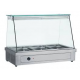Bain-marie de banc cu patru cuve
