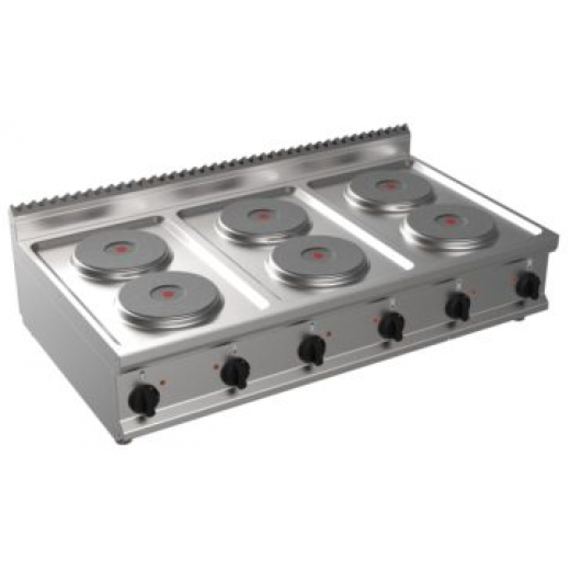 Plita electrica cu sase ochiuri