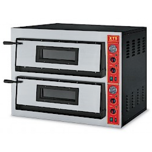 Cuptor pizza electric cu doua vetre, 4+4 pizza 36 cm.