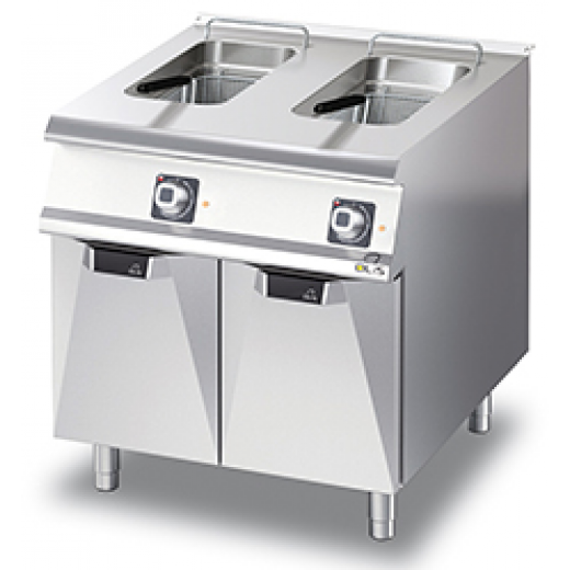 Friteuza electrica 15+15lt.