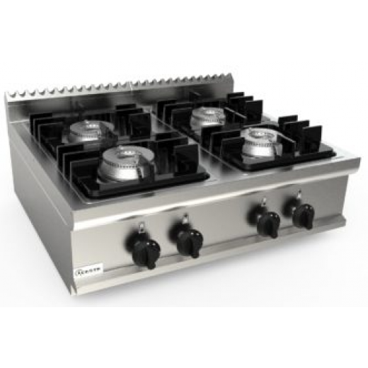 Masina de gatit de banc cu 4 focuri